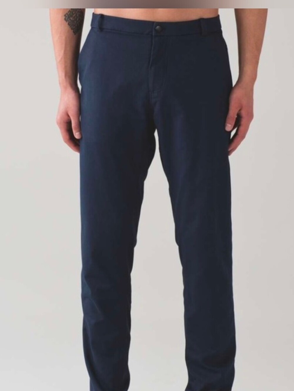 Lululemon Commission Performance Casual Golf Pants Navy Blue Size 36